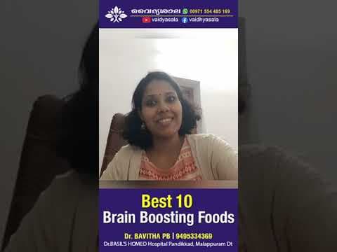 Best 10 Brain Boosting Foods ? Dr Bavitha